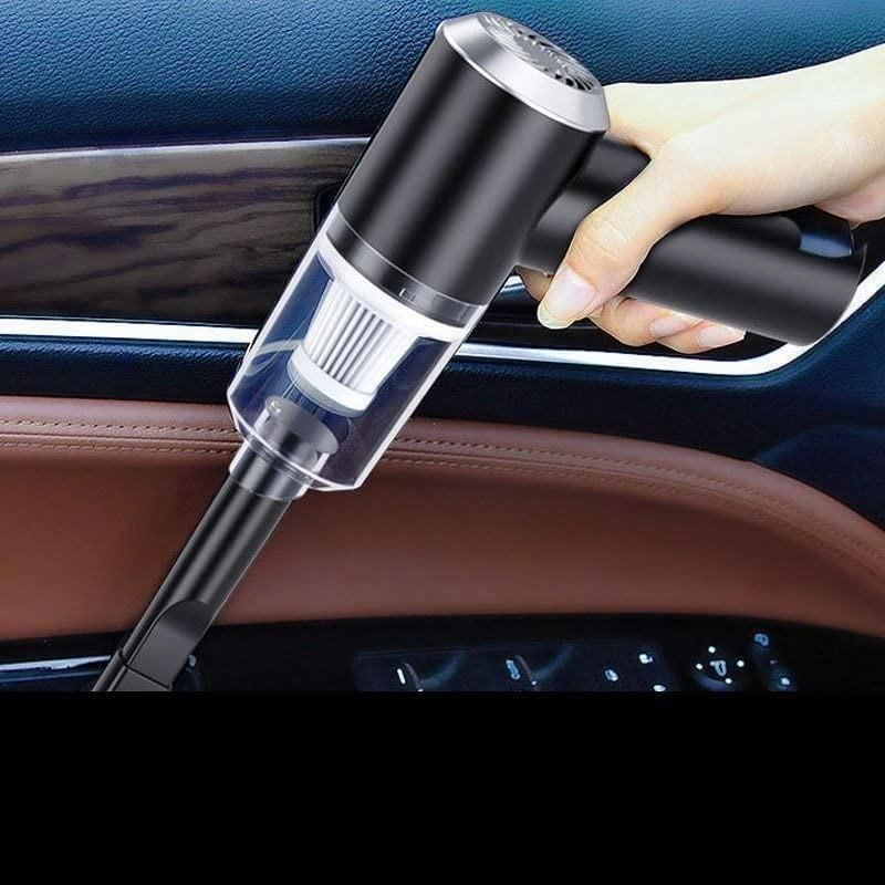 LunoBay AeroClean Mini – Portable Handheld Air Duster Vacuum Cleaner